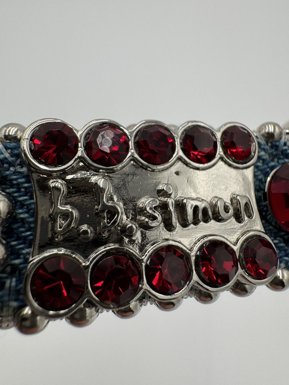 Supreme® / b.b. Simon Denim Keychain Washed Indigo Blue