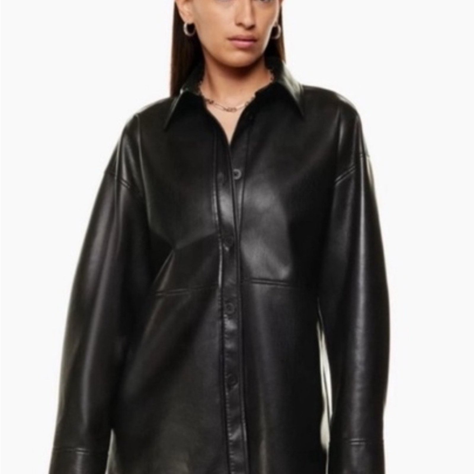 Aritzia ARITIZIA Babaton Pelli vegan leather chic biker Y2K jacket S Size S / US 4 / IT 40 - 4 Thumbnail