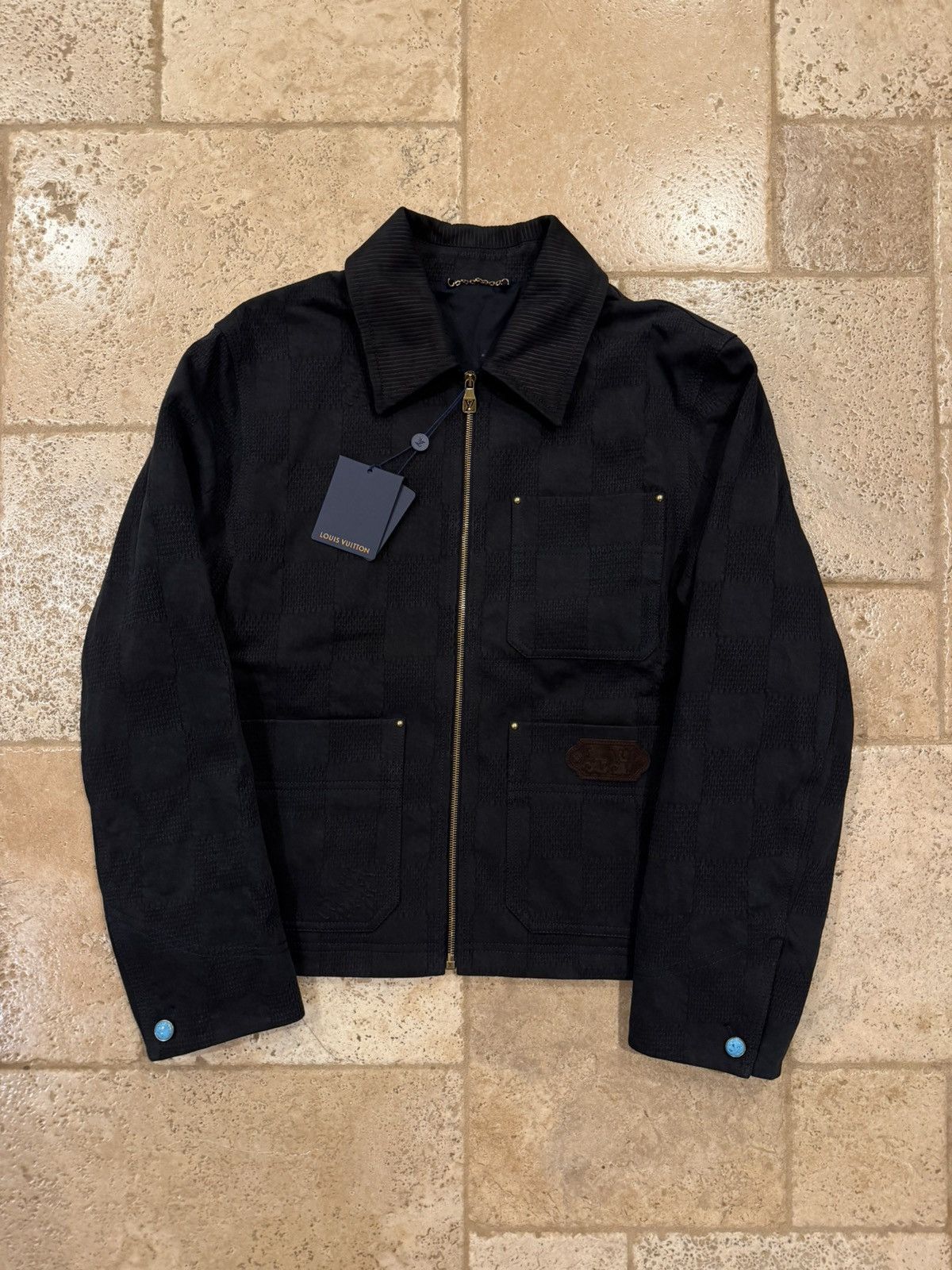 Louis Vuitton Louis Vuitton x Pharrell 2024 Damier Workwear Blouson Jacket Size US L / EU 52-54 / 3 - 6 Thumbnail