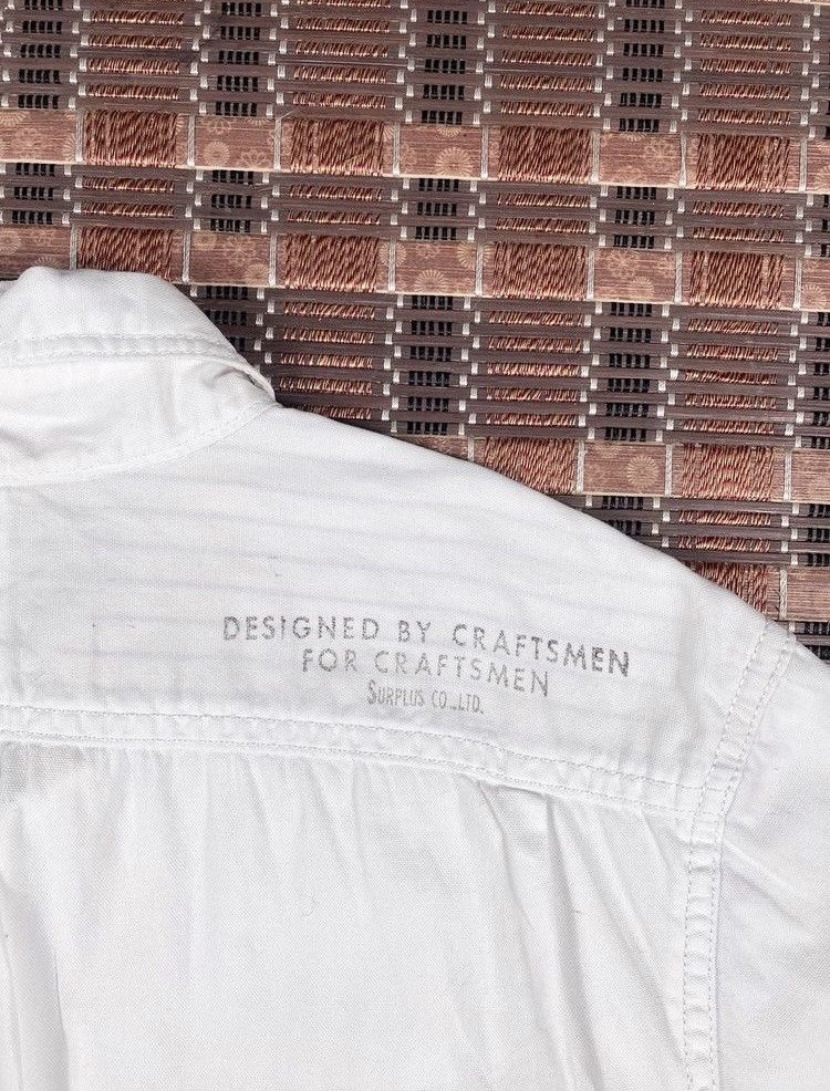 Other Craftman Workwear Shirt Button Up By Surpluss Seminary Size US M / EU 48-50 / 2 - 12 Thumbnail
