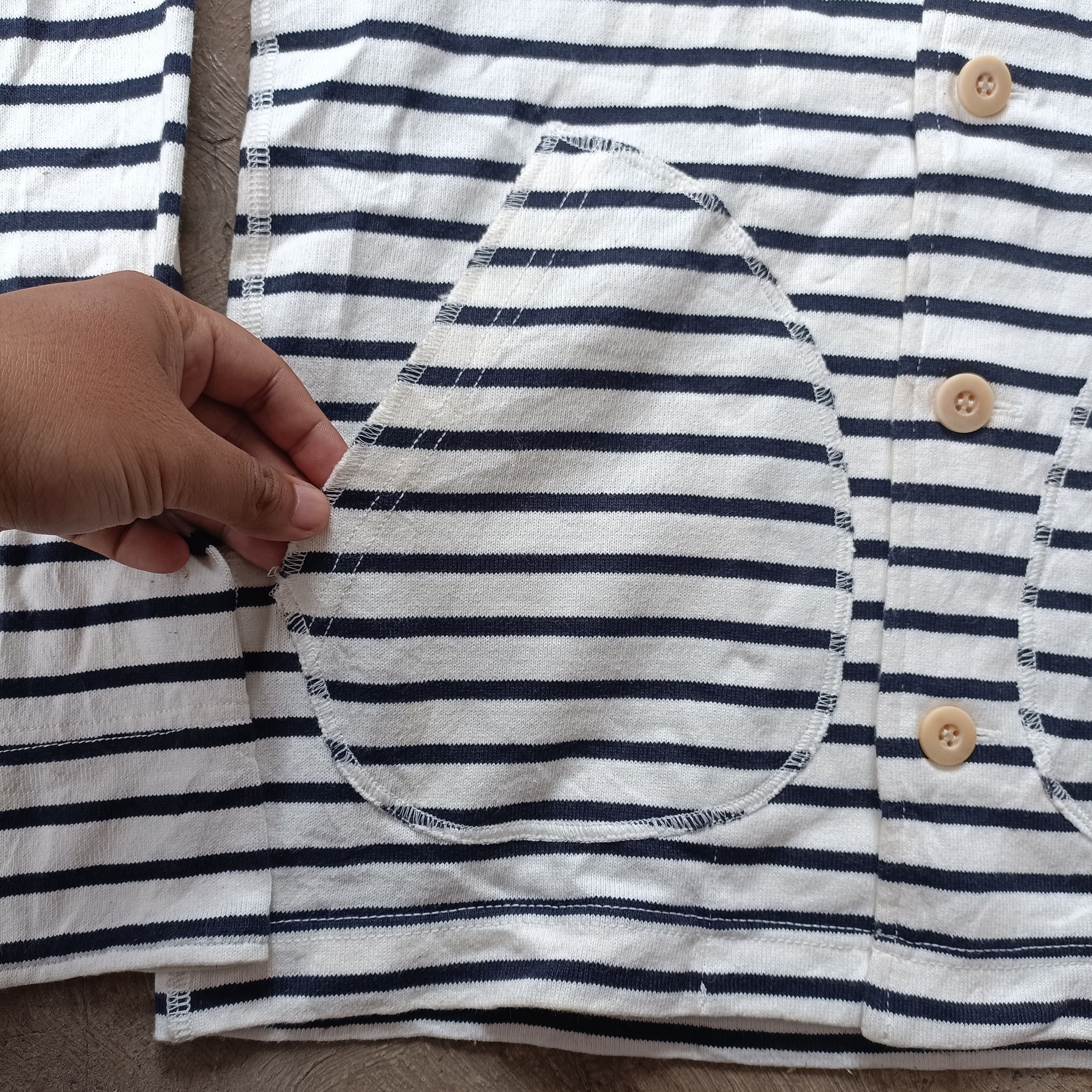 Comme des Garcons Comme Des Garcons homme button hooded marine jacket Size US S / EU 44-46 / 1 - 3 Thumbnail