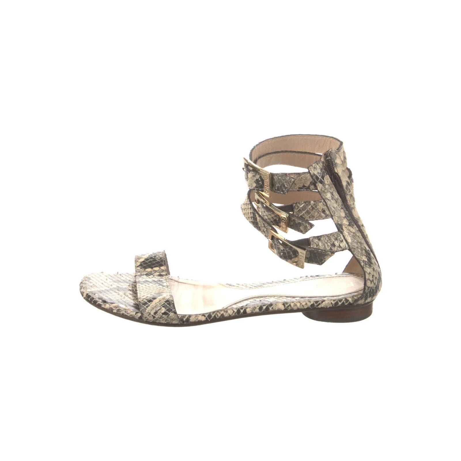 Fendi Fendi First Fendance Snake Gladiator Sandals EUR 36 US 6 Size US 6 / IT 36 - 1 Thumbnail