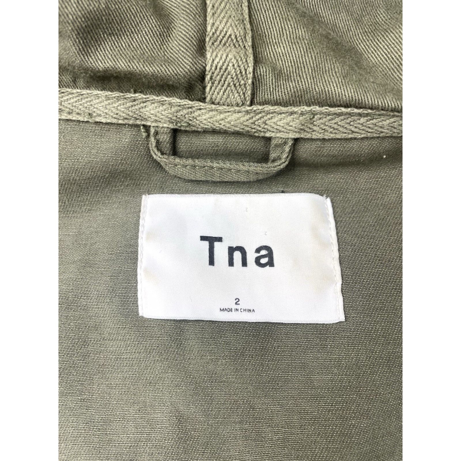 TNA TNA Hooded Fatigue Jacket Green Field Coat Jacket Womens Size 2 Size XS / US 0-2 / IT 36-38 - 4 Thumbnail