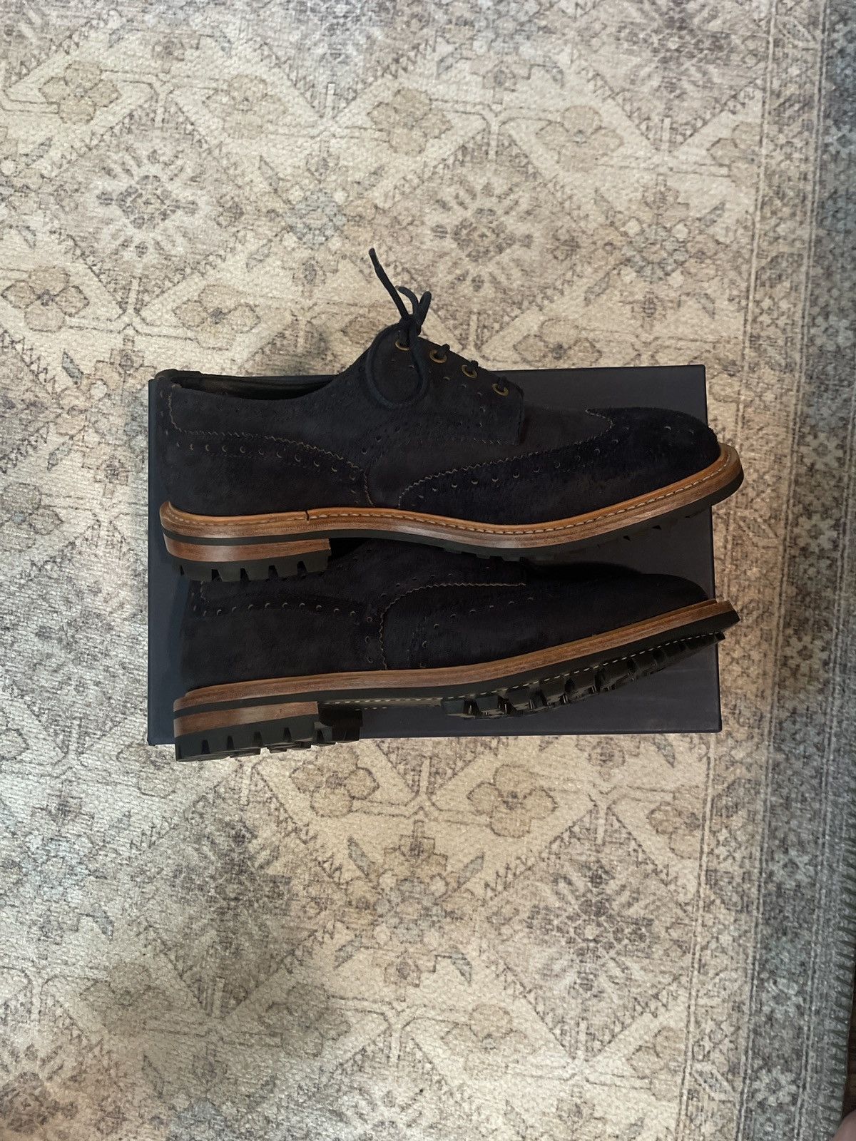 Tricker's Tricker's Bourton Brogue Derby - 2298 X Division Road Size US 11.5 / EU 44-45 - 1 Thumbnail