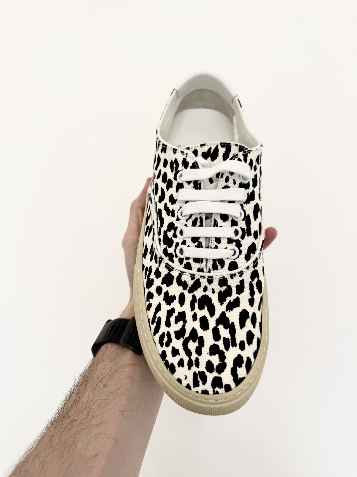 Saint Laurent Paris Saint Laurent Venice Sneakers in Babycat Print Size US 7 / EU 40 - 2 Thumbnail