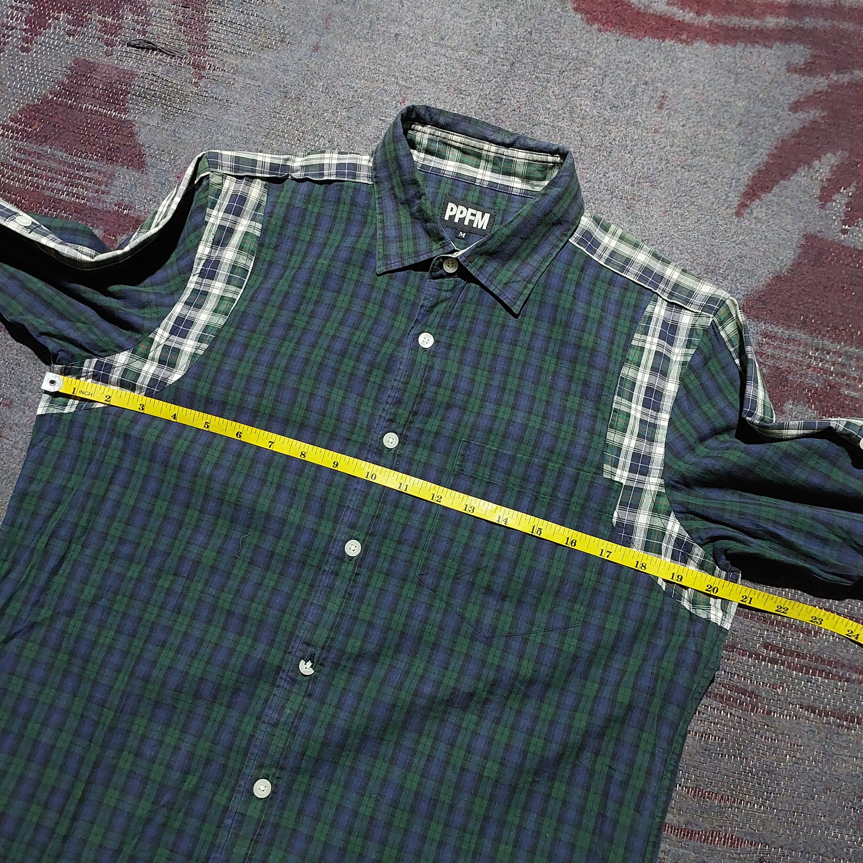 PPFM PPFM checkered plaid L/s shirt Size US M / EU 48-50 / 2 - 11 Thumbnail