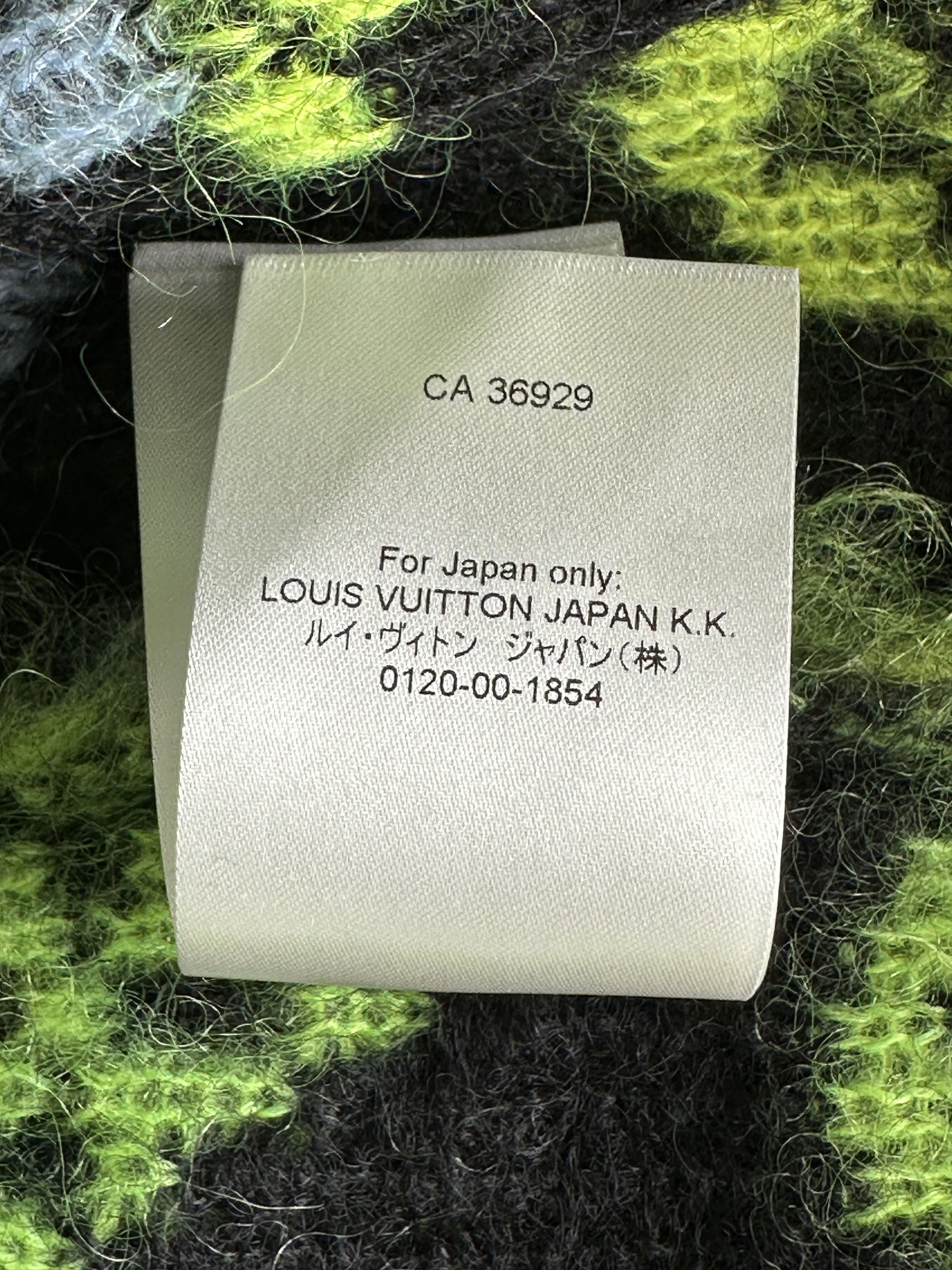 Louis Vuitton Louis Vuitton Multicolor Monogram Mohair Cardigan Size US XL / EU 56 / 4 - 8 Thumbnail