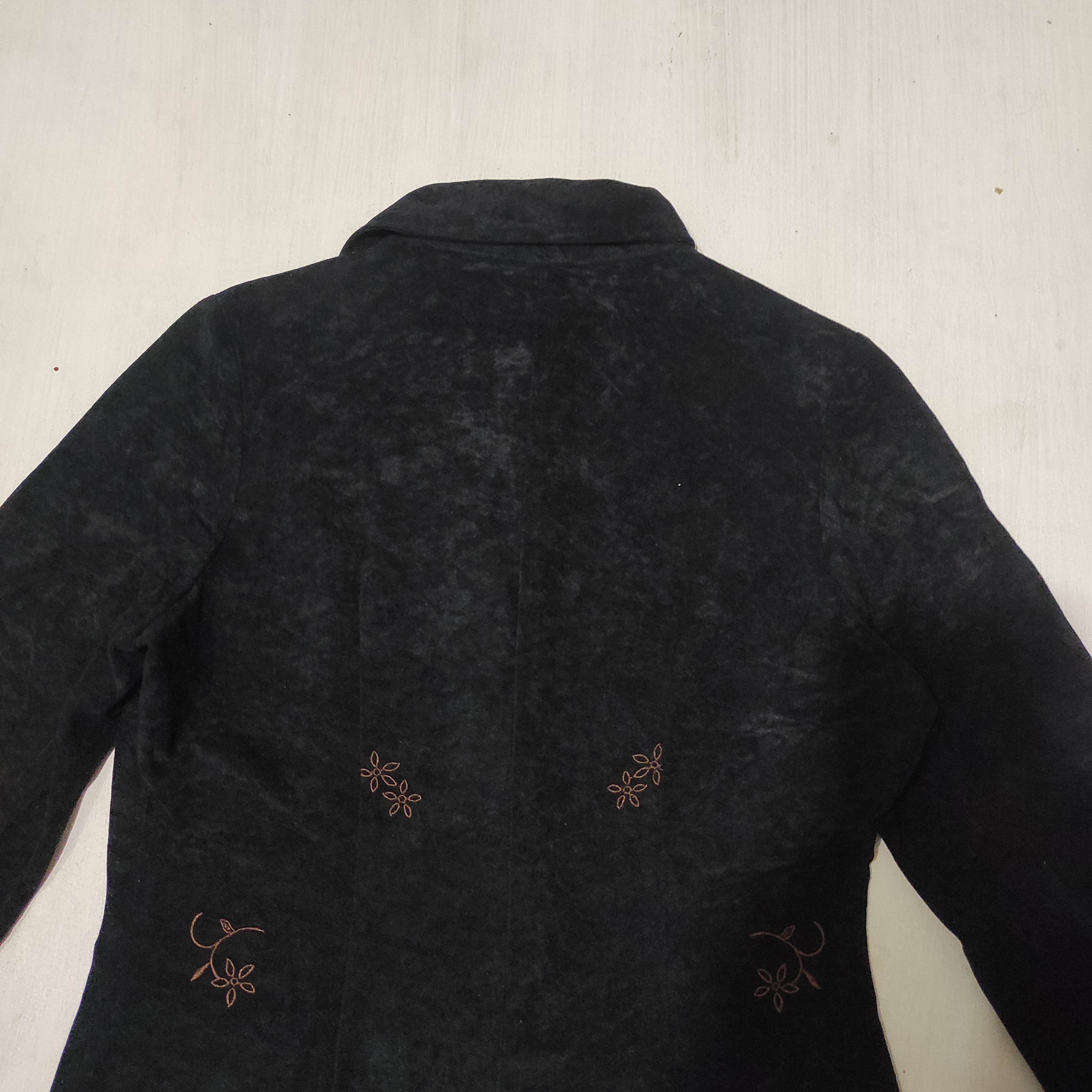 Vintage Vintage Flower Circle Embroidered Long Blazer Size M / US 6-8 / IT 42-44 - 21 Thumbnail