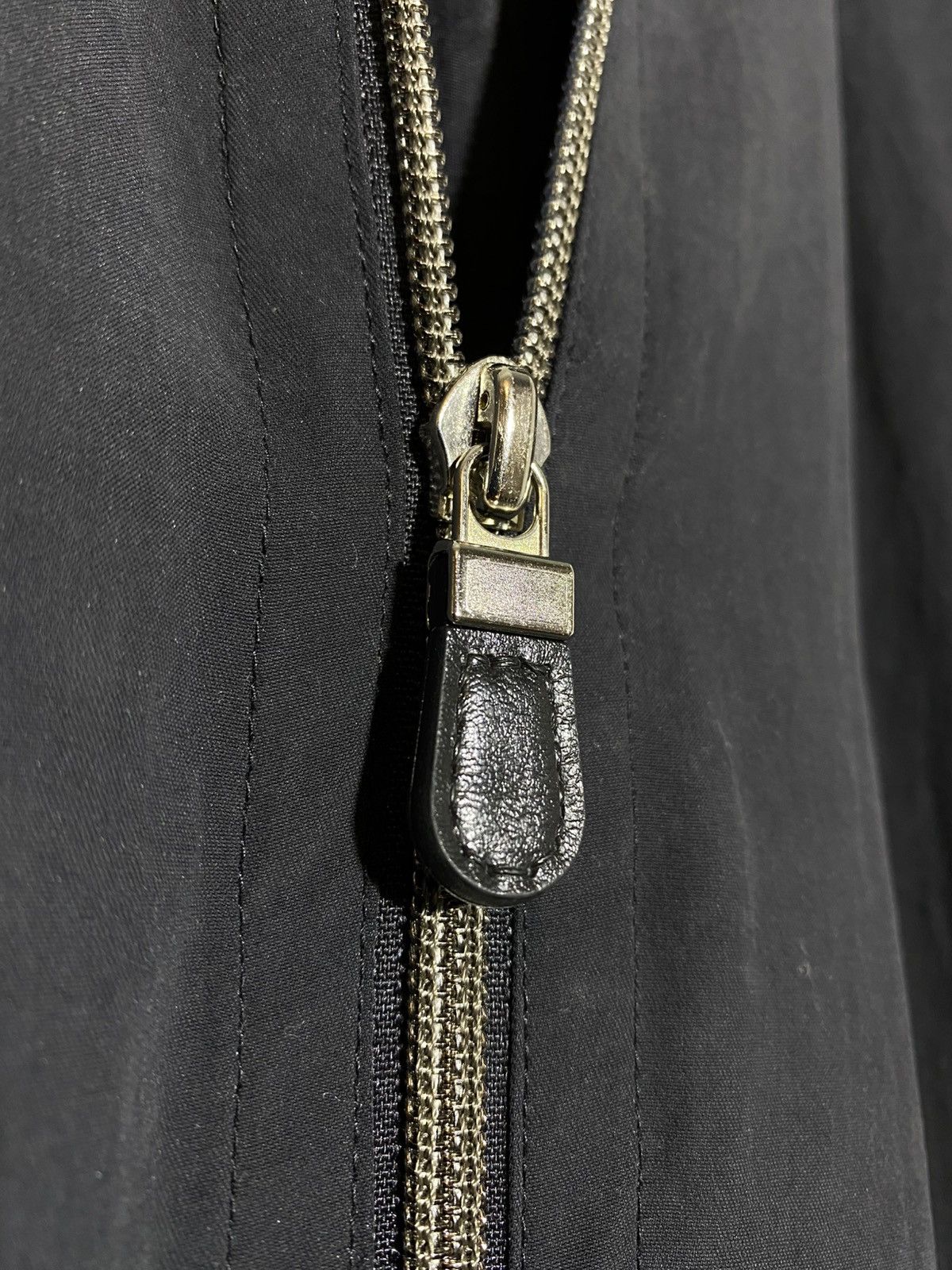 Issey Miyake Issey Miyake Black Asymmetrical Zipper Jacket Size US M / EU 48-50 / 2 - 18 Thumbnail