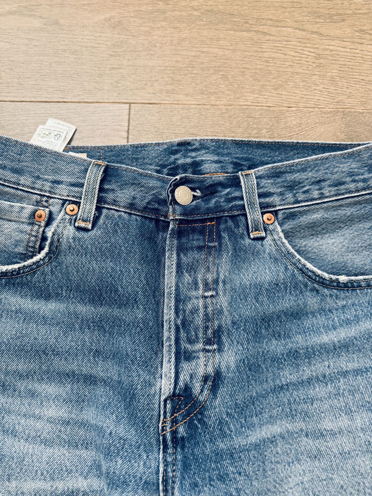 Levi's × Levi's Made & Crafted × Levi's Vintage Clothing Levi's Premium 501 ‘93 STRAIGHT FIT MEN'S JEANS 30 x 29 Size US 30 / EU 46 - 6 Thumbnail