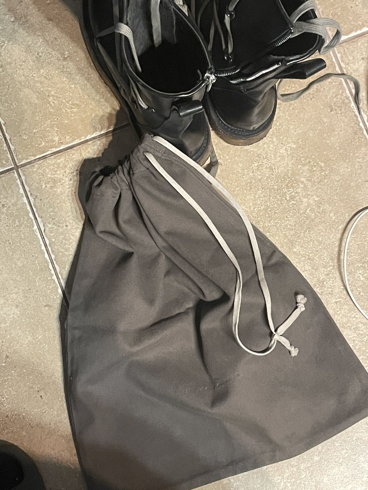 Rick Owens Rick Owens Glitter FW17 Crepe Pentagram Boots first issue Size US 9 / EU 42 - 10 Thumbnail
