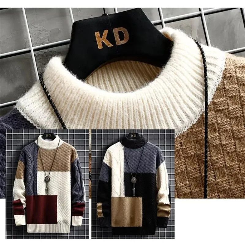 Japanese Brand × Other Color Matching Long Sleeve Sweater Size US M / EU 48-50 / 2 - 4 Thumbnail