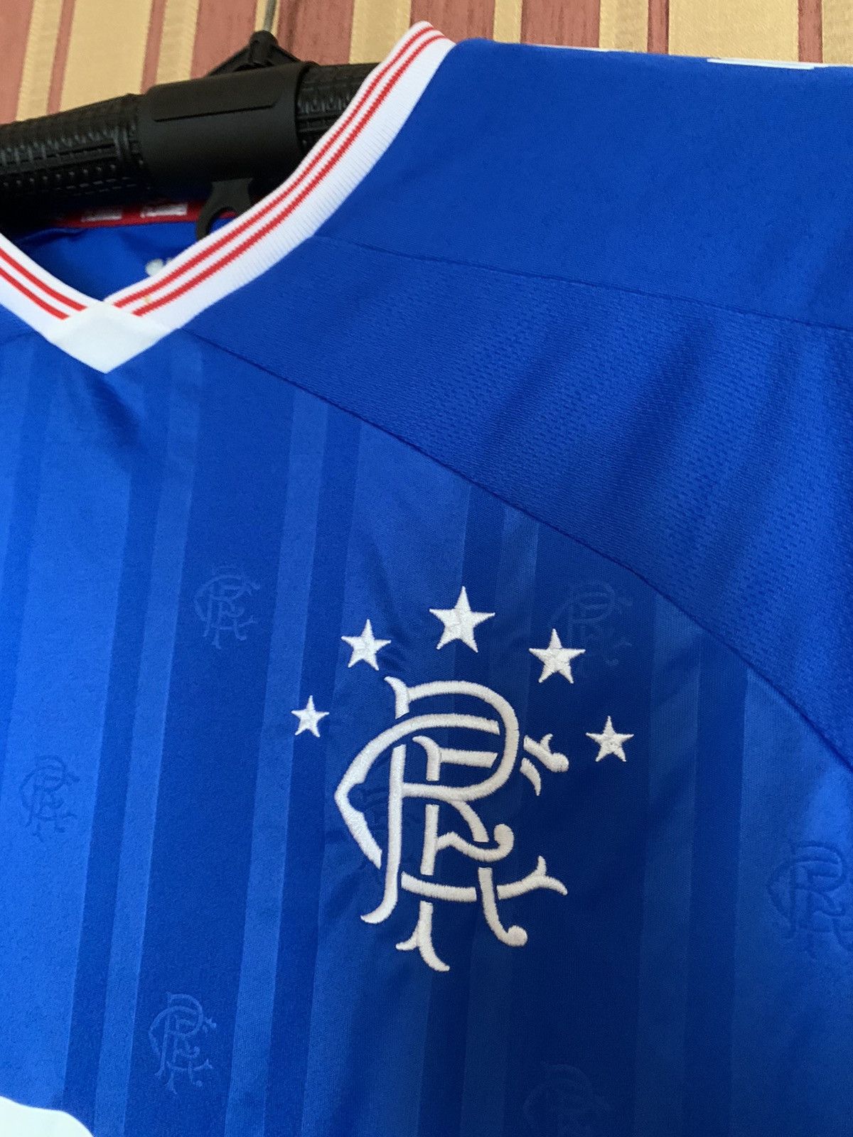 Hummel Rangers FC 2019 2020 Home Football Shirt Soccer Jersey Top Size US XXL / EU 58 / 5 - 4 Thumbnail