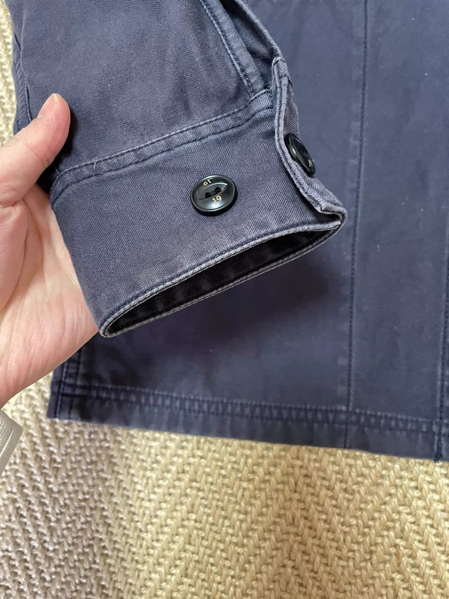 Neighborhood NEIGHBORHOOD 15AW 4-Pkt Washed Distressed BDU Jacket Navy S Size US S / EU 44-46 / 1 - 5 Thumbnail