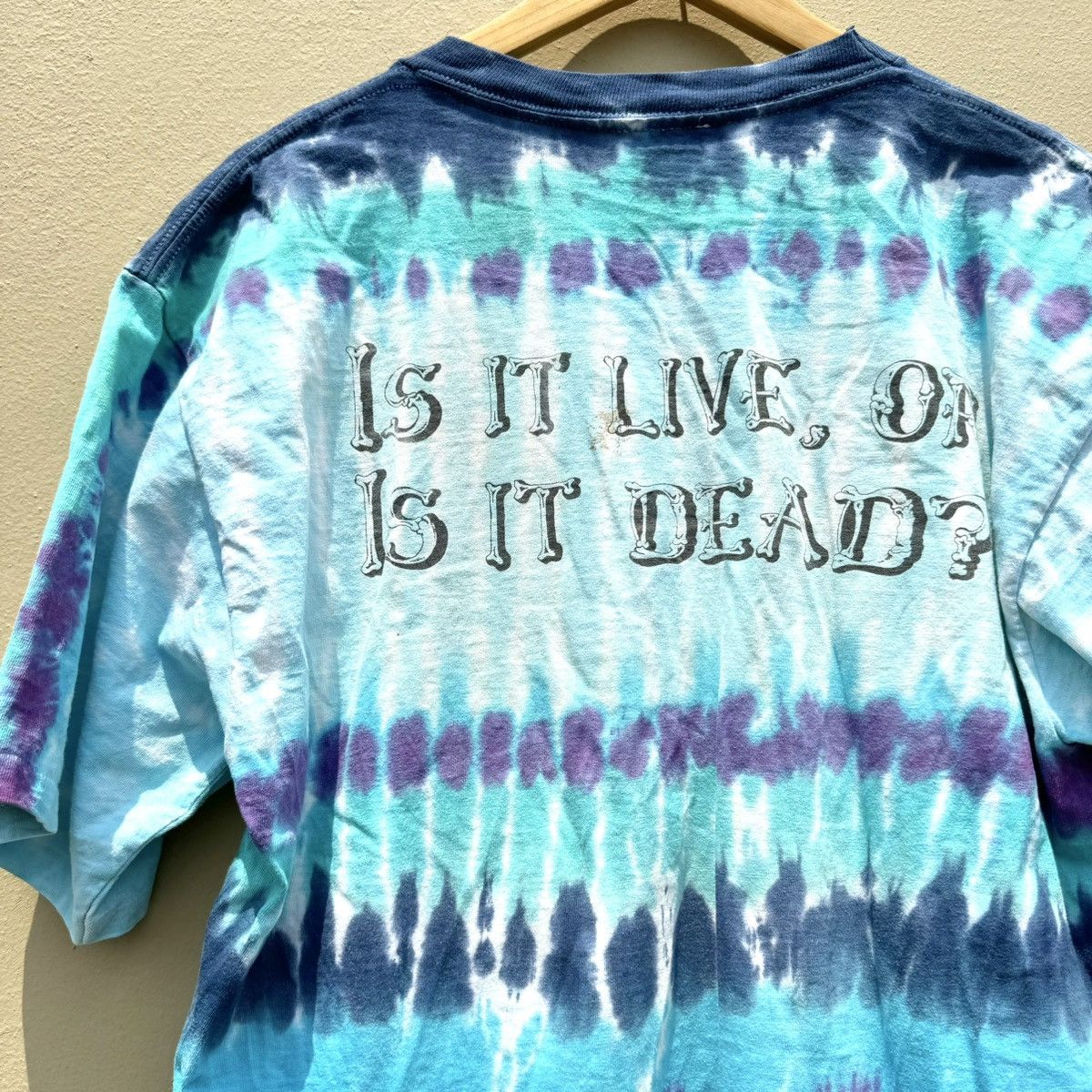 Vintage Vintage Grateful Dead is it live maxell parody rare tee Size US XL / EU 56 / 4 - 7 Thumbnail