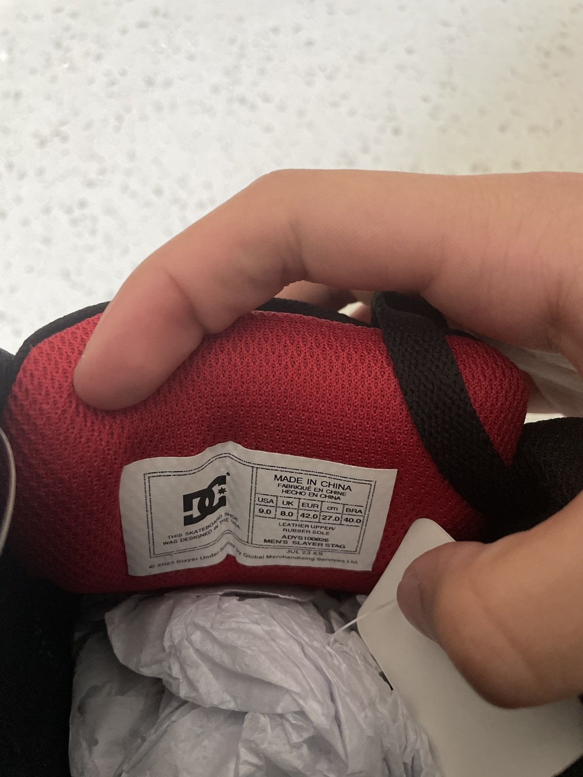 DC DC Shoes special edition Slayer collaboration Size US 9 / EU 42 - 6 Thumbnail