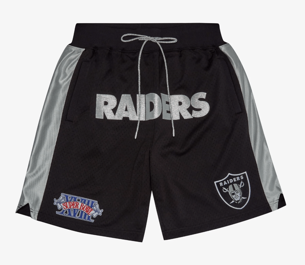 Just Don × Mitchell & Ness Oakland Raiders Just Don x Mitchell & Ness NFL Shorts Size US 30 / EU 46 - 13 Thumbnail