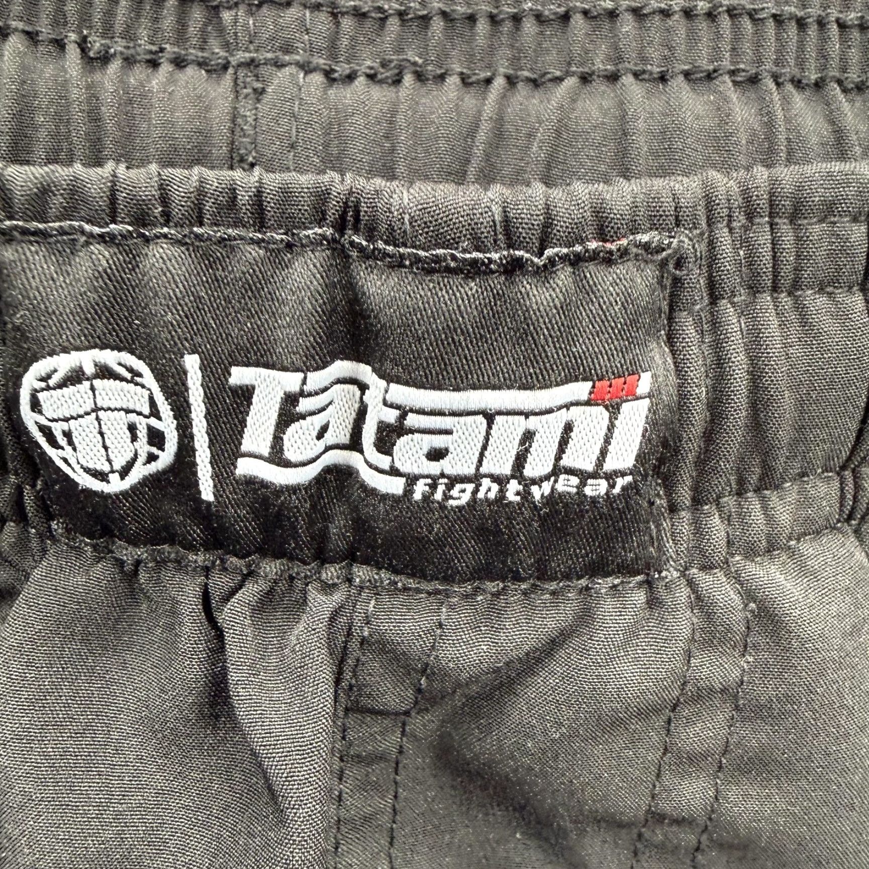 Vintage Tatami Shorts Mens XL Black Dry Fit MMA Training Athletic Running 6 Inseam Size US 36 / EU 52 - 3 Thumbnail