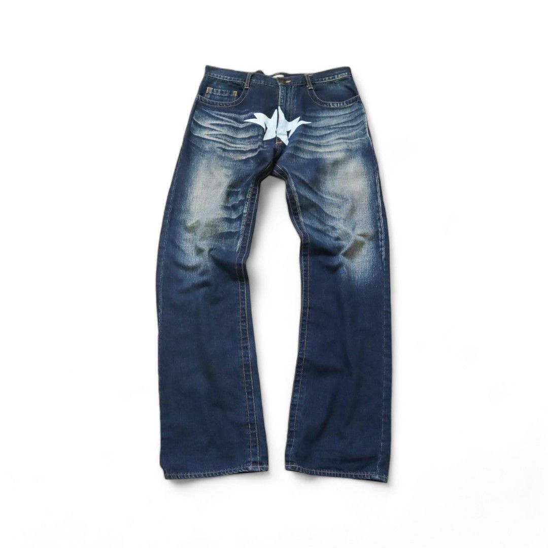 Bape Twinsta Denim Size US 32 / EU 48 - 1 Thumbnail