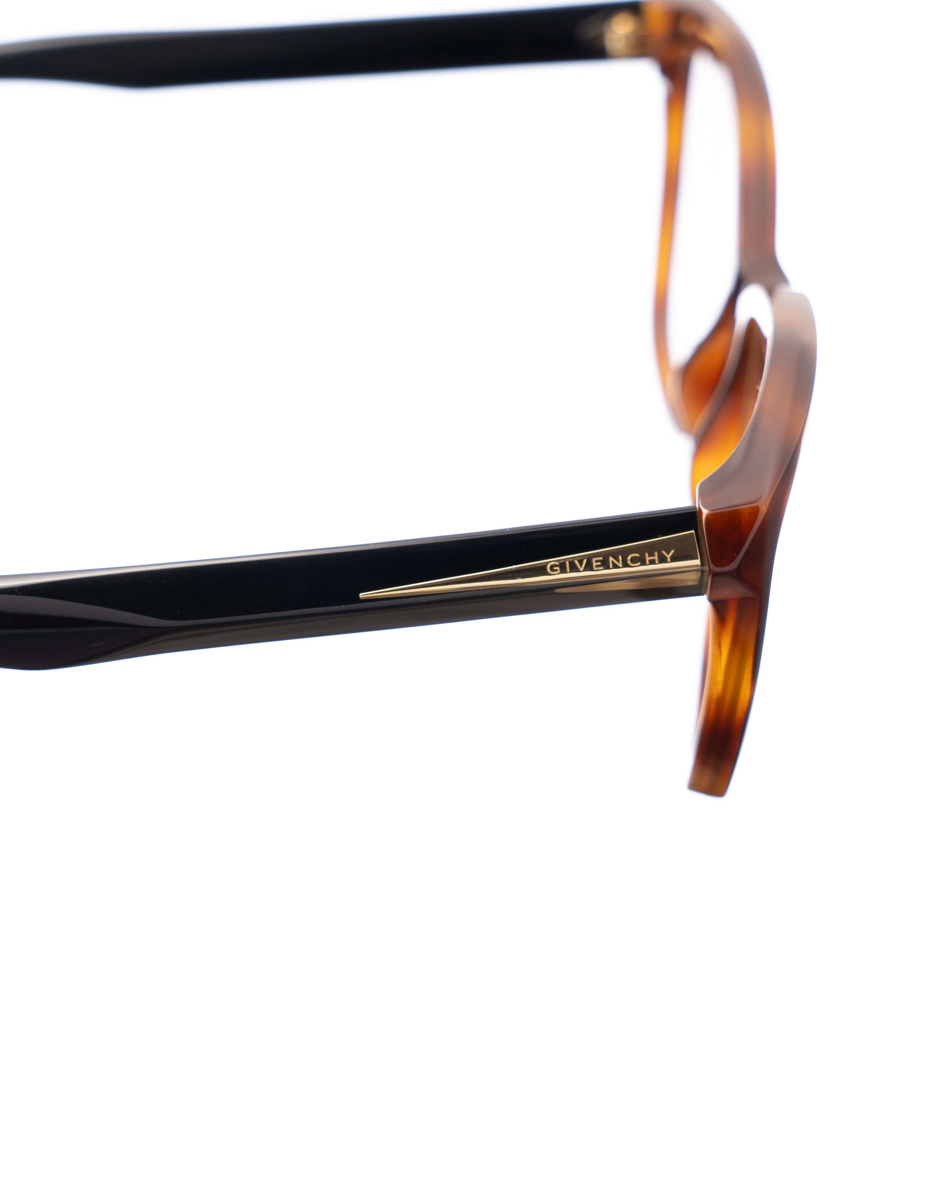 Givenchy Givenchy 00s Bold Havana Nerdy Glasses Size ONE SIZE - 3 Thumbnail