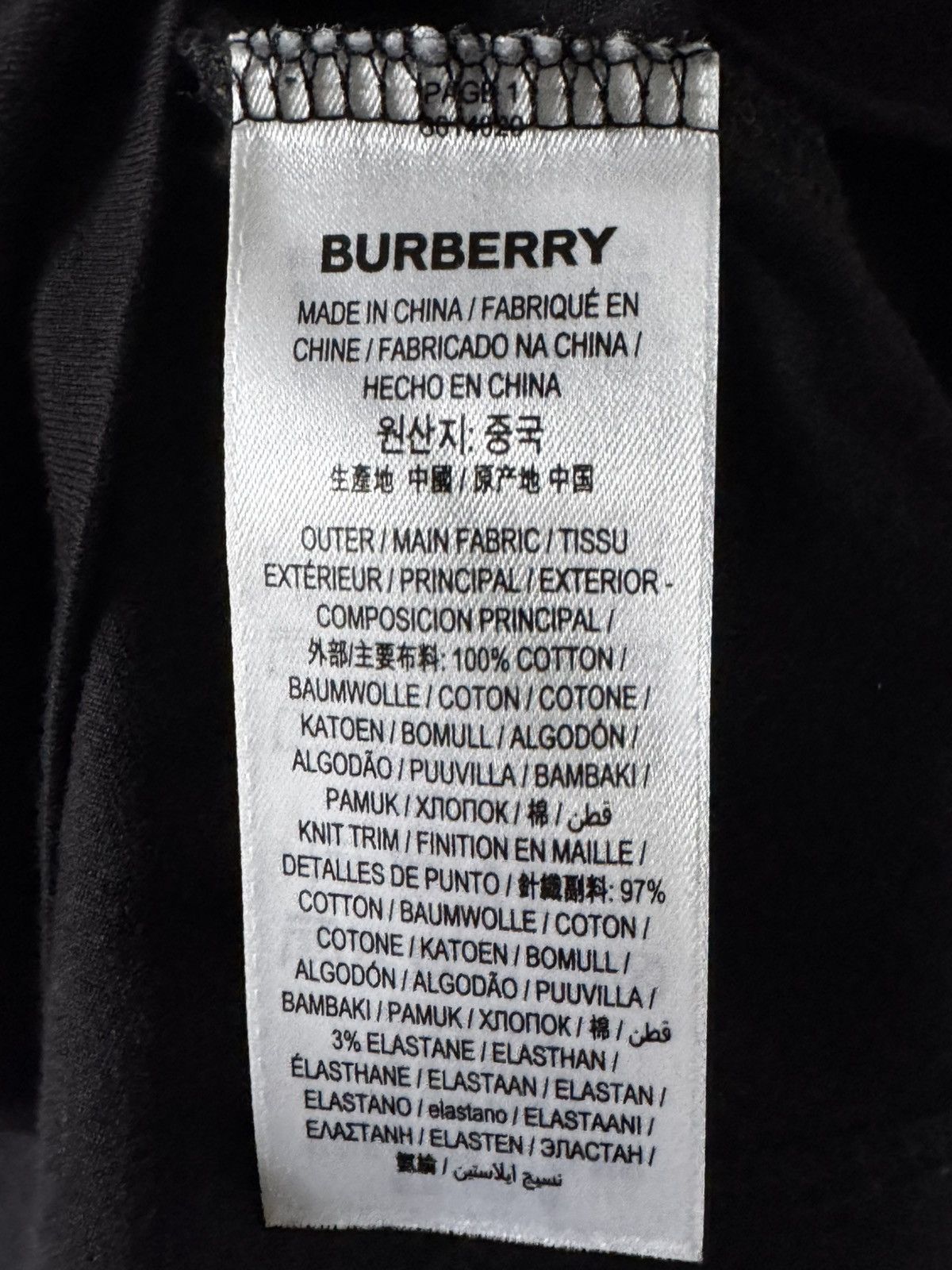 Burberry Burberry T-Shirt Size US M / EU 48-50 / 2 - 6 Thumbnail