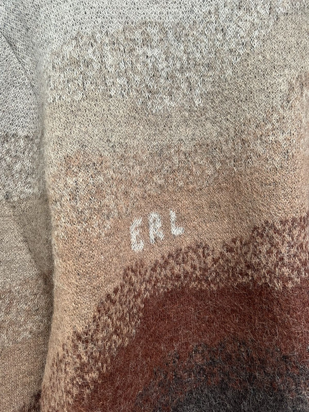 ERL Erl Bowy Mohair Knit Sweater Size US L / EU 52-54 / 3 - 3 Thumbnail