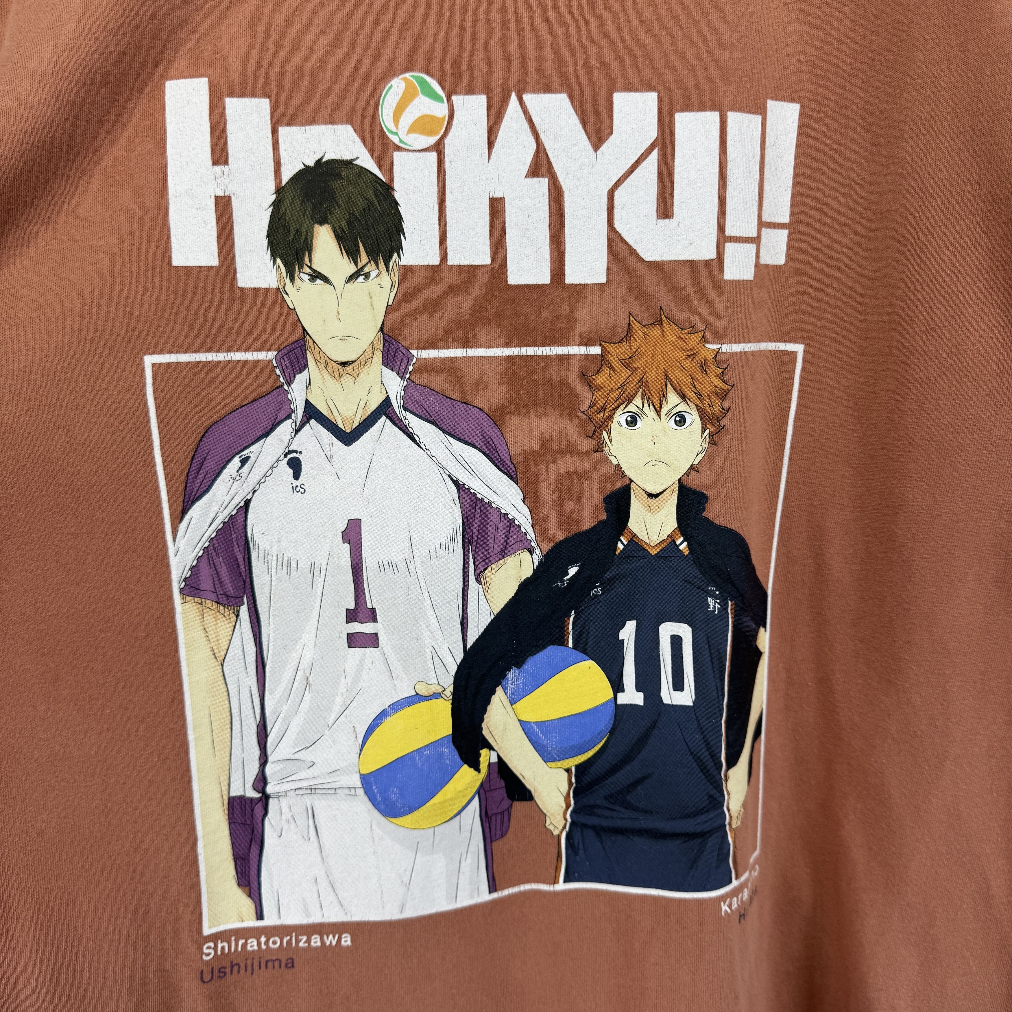 Anime Rare Japanese Anime Haikyu Basketball Tshirt Size US L / EU 52-54 / 3 - 3 Thumbnail