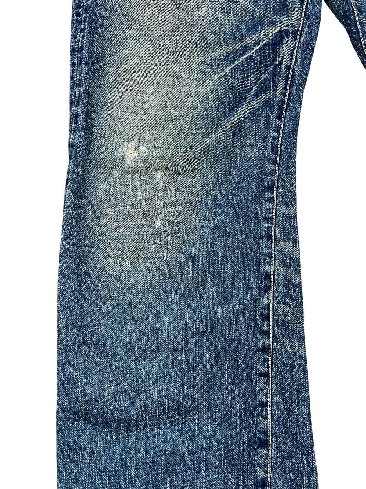 Spellbound Vintage Spellbound Japan Distressed Mud Denim Selvedge Jeans Size US 30 / EU 46 - 9 Thumbnail