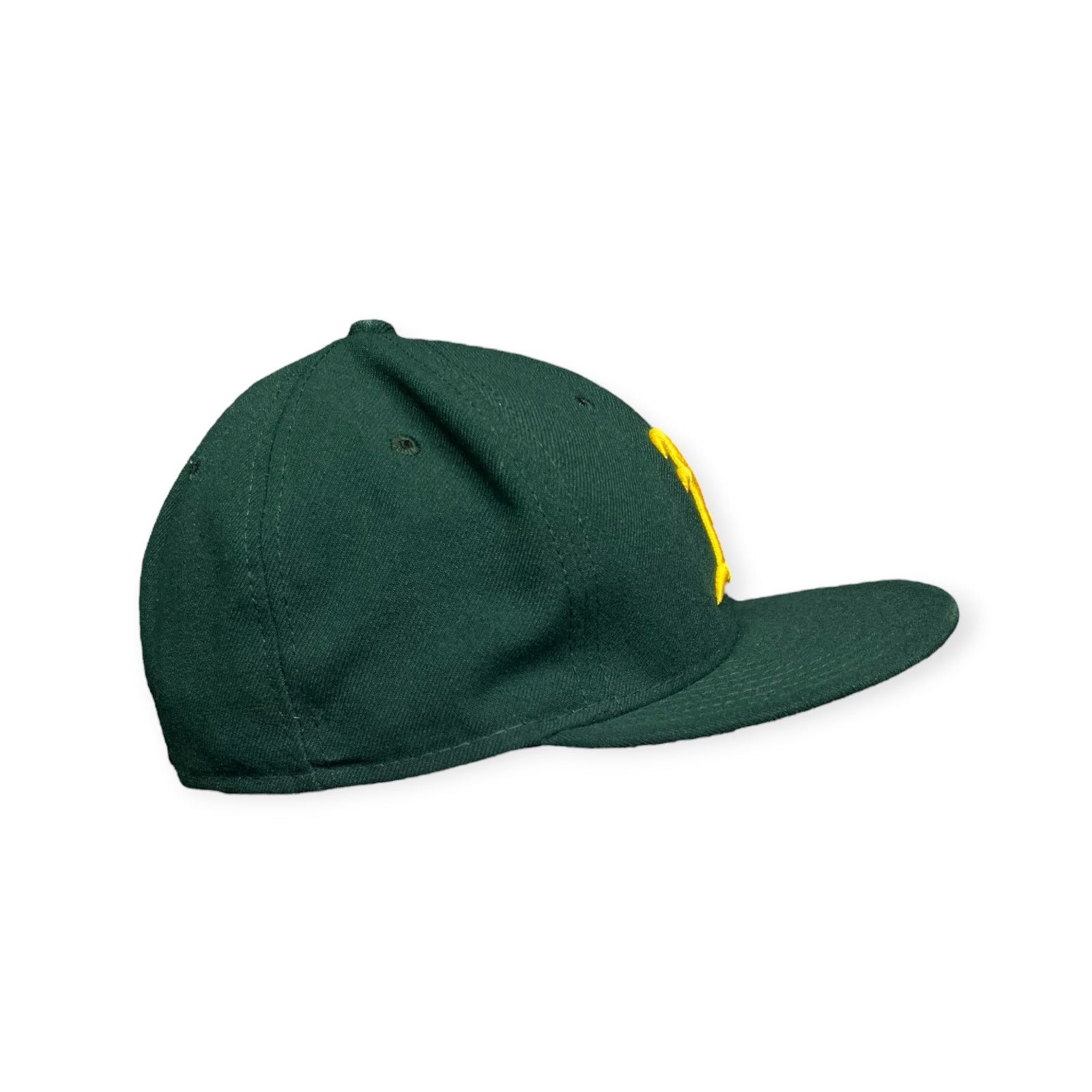New Era Men's Oakland A's Green New Era 59Fifty Fitted Hat 7 1/8 Size ONE SIZE - 2 Thumbnail