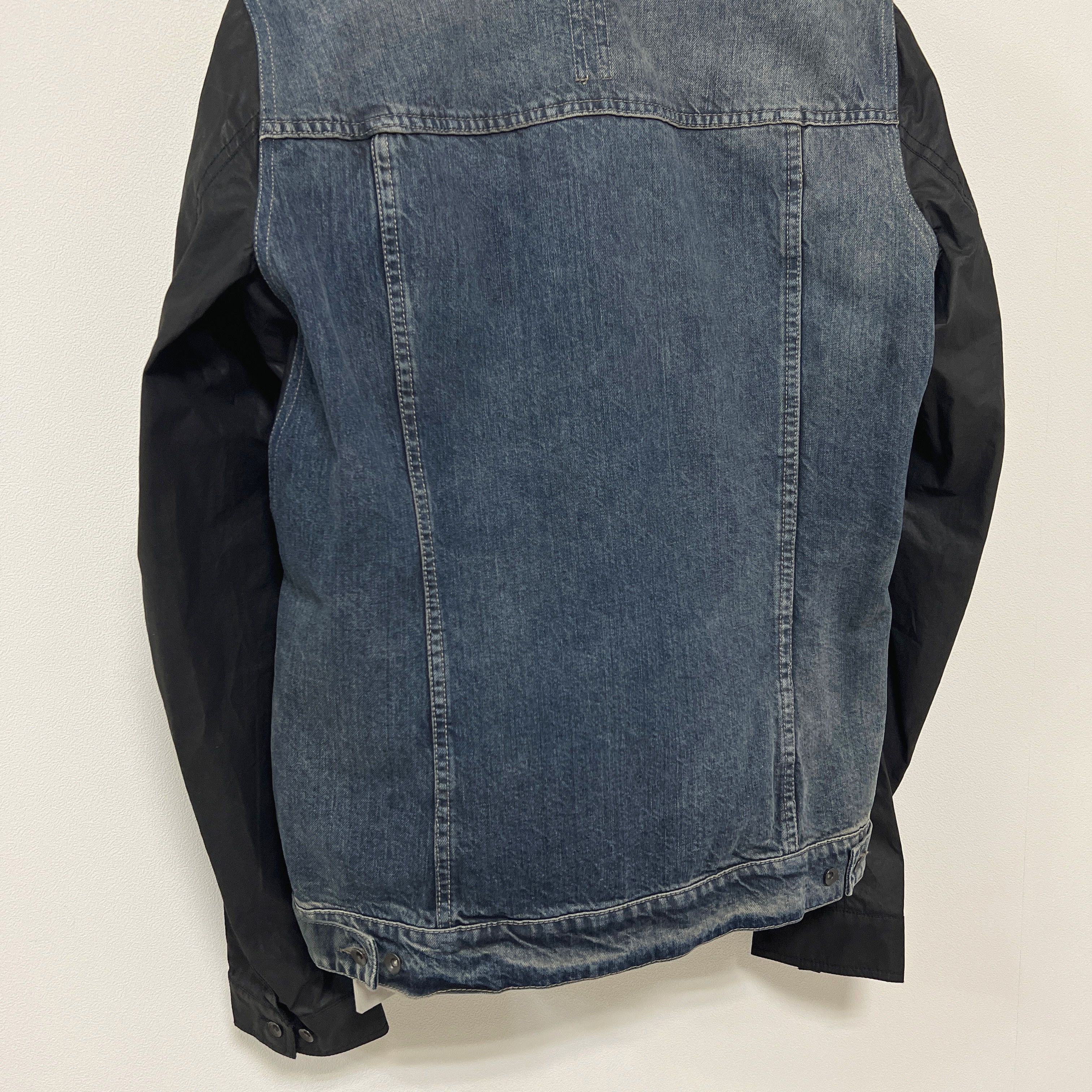 Rick Owens Rick Owens 15SS DRKSHDW Pocket Leather Denim Jacket Size US L / EU 52-54 / 3 - 5 Thumbnail