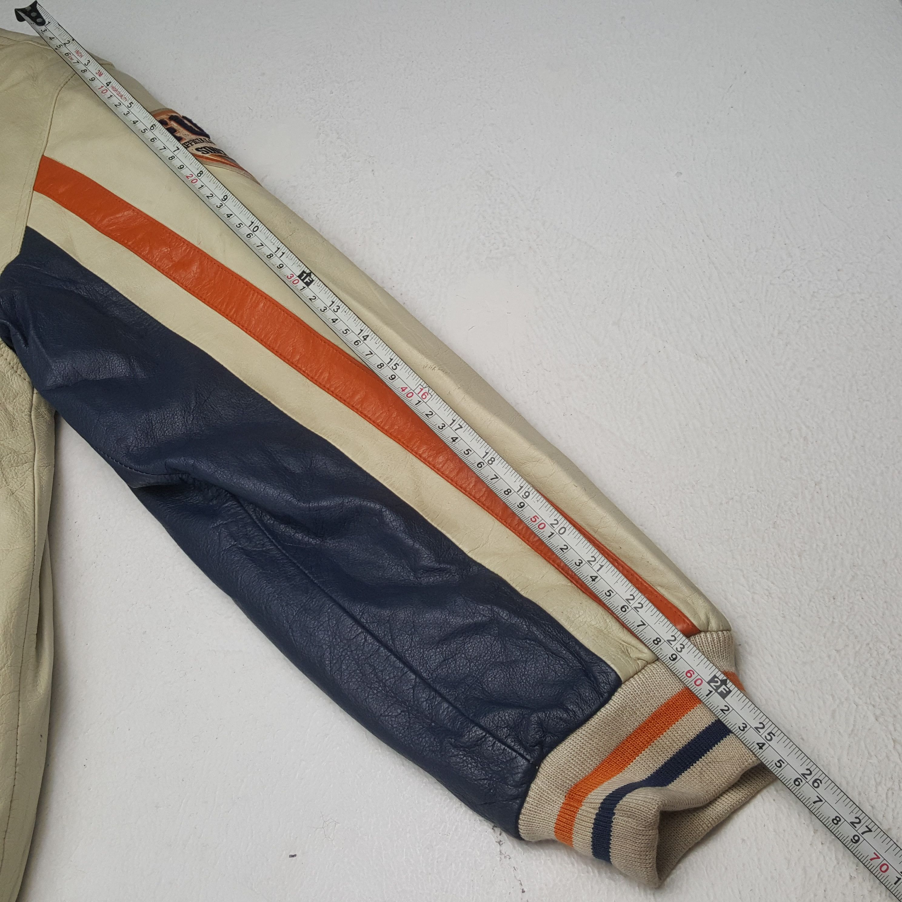 Fubu × Vintage Vintage FUBU Skateboard Streetwear Leather Jacket C286N4 Size US L / EU 52-54 / 3 - 6 Thumbnail