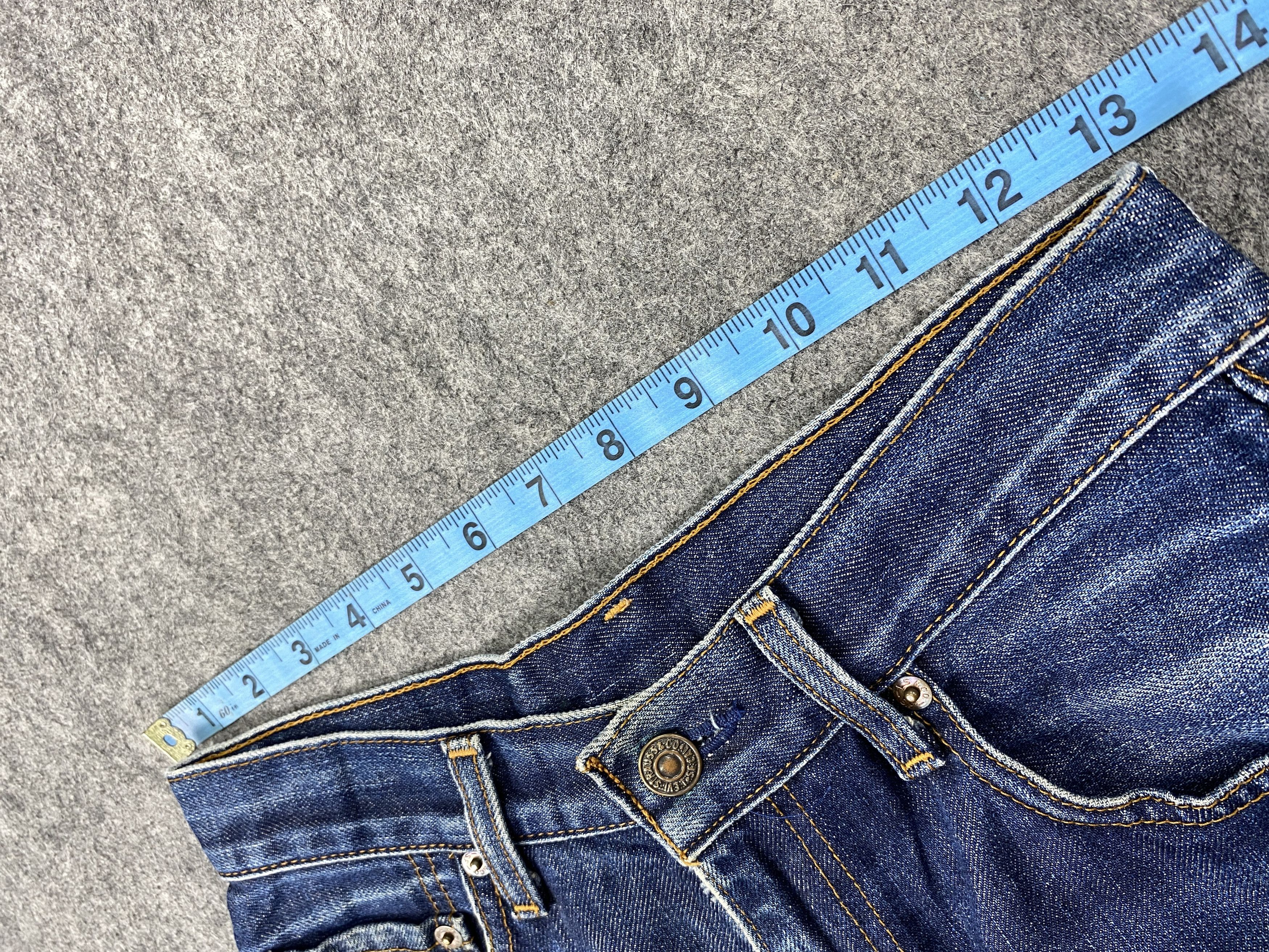Japanese Brand Blue Distressed Vintage Levi's Jeans 26x29 Denim -SJ184 Size US 26 / EU 42 - 5 Thumbnail
