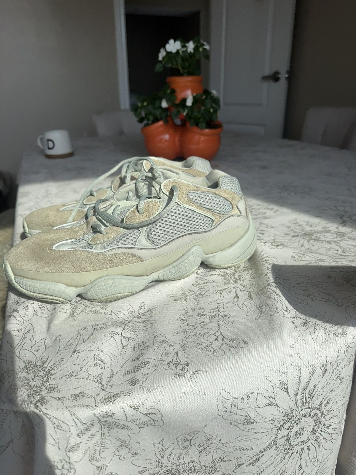 Adidas × Yeezy Yeezy 500 Salt Size US 9.5 / EU 42-43 - 5 Thumbnail