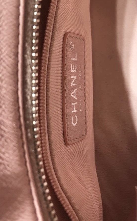 Chanel Chanel Gabrielle Small Tweed Hobo Pink Leather Bag 2019 Size ONE SIZE - 11 Thumbnail