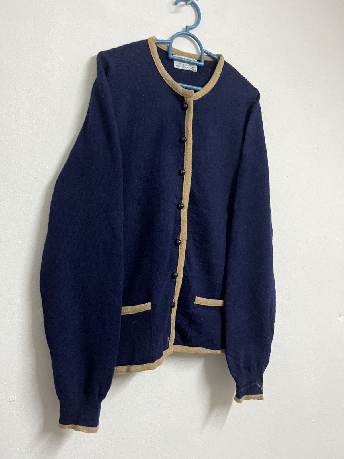 Aquascutum × Vintage 💥💥Aquascutum EXPENSIVE Lambswool Made In GB Luxury Royal Size ONE SIZE - 3 Thumbnail