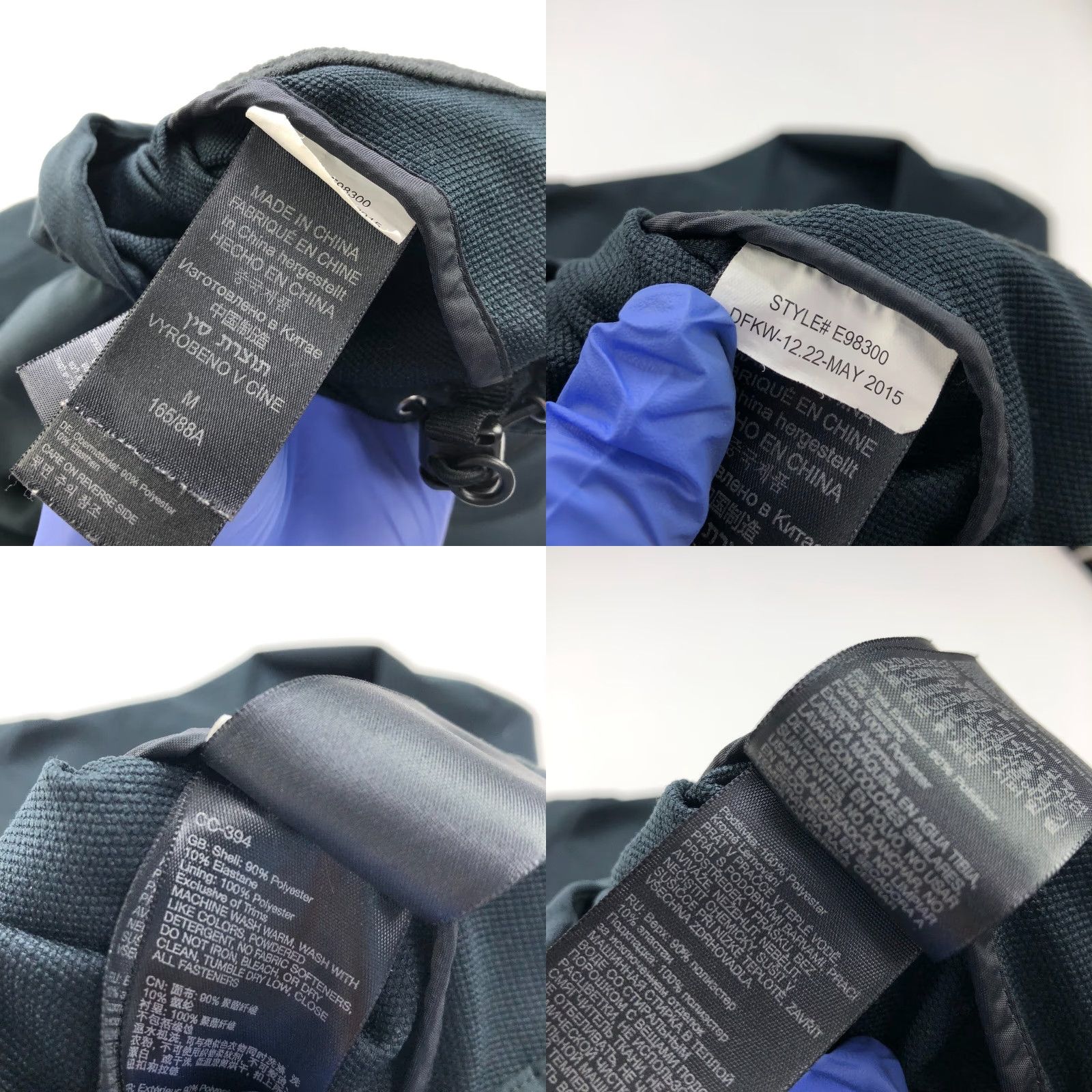 Marmot Marmot Tempo M3 Black LOGO Womens Full Zip Mock Neck Jacket 98300 Size M / US 6-8 / IT 42-44 - 9 Thumbnail