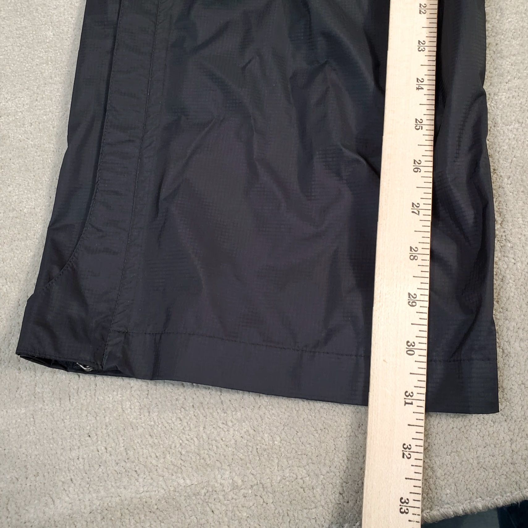 Vintage REI Co Op Waterproof Pants Mens XL Black Nylon Hiking Logo Windbreaker Pants Size US 36 / EU 52 - 6 Thumbnail