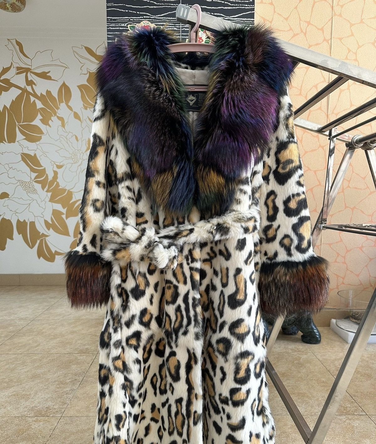 Other Real fur coat with street style Size L / US 10 / IT 46 - 5 Thumbnail