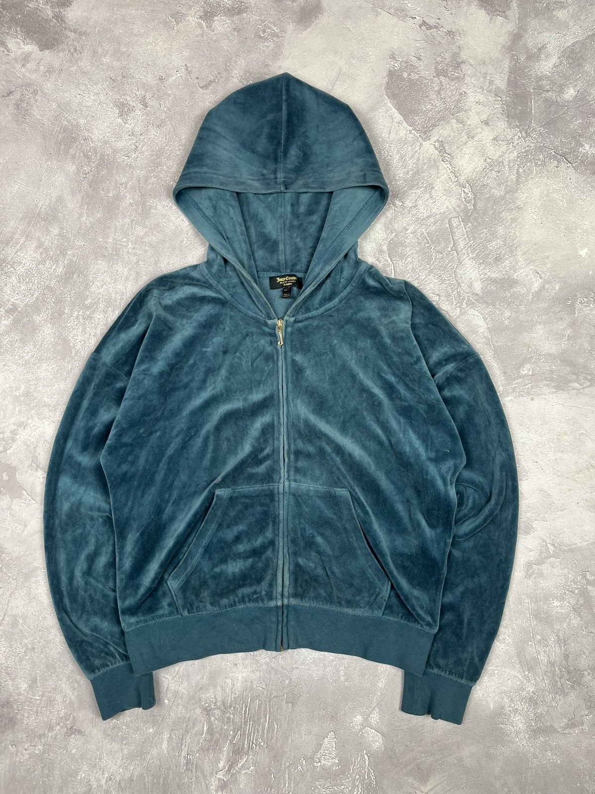 Juicy Couture Jeans Juicy Couture Zip Hoodie Green Big Logo On Back size M Size US M / EU 48-50 / 2 - 3 Thumbnail