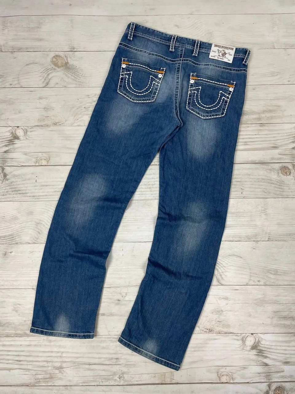 True Religion Vintage True Religion Joye Super Denim Jeans Y2K Japan Size US 36 / EU 52 - 1 Thumbnail