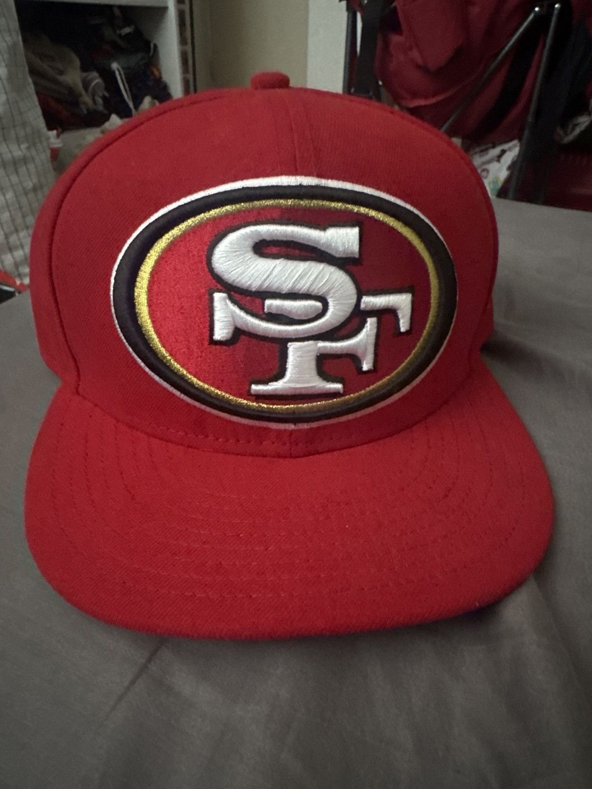 New Era New Era 49ers Fitted Logo Hat Size ONE SIZE - 1 Preview