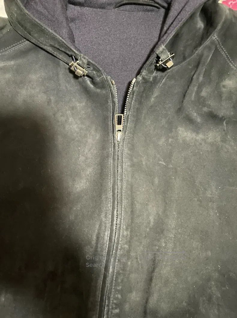 Loro Piana Loro Piana Suede and Cashmere Hooded Jacket Size US M / EU 48-50 / 2 - 9 Thumbnail