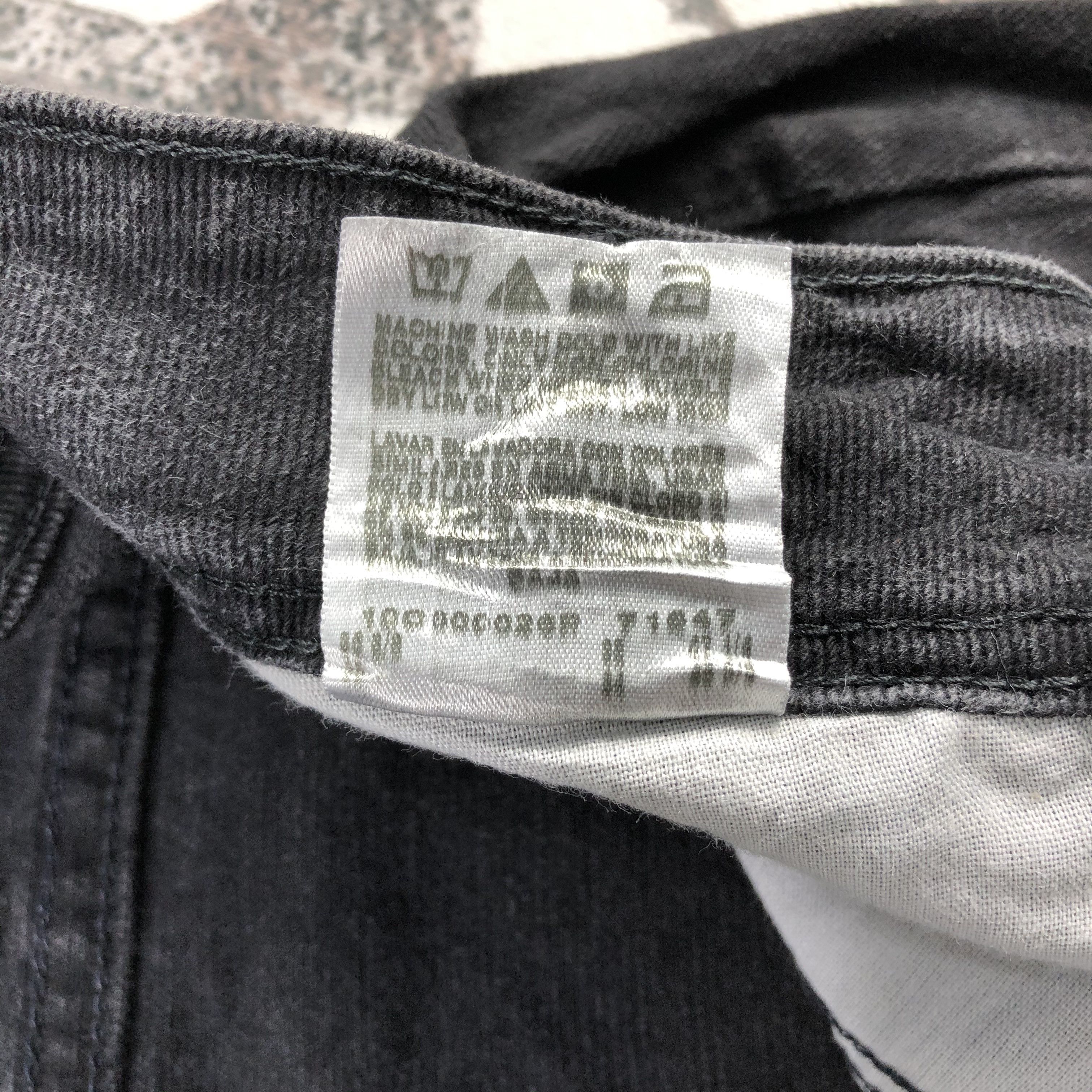 Lee Lee Riders Jeans Black Denim KJ1099 Size US 36 / EU 52 - 11 Thumbnail