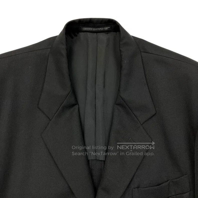 Yohji Yamamoto Yohji Yamamoto Slim Fit Suit Jacket. Size US XXS / EU 40 - 4 Thumbnail