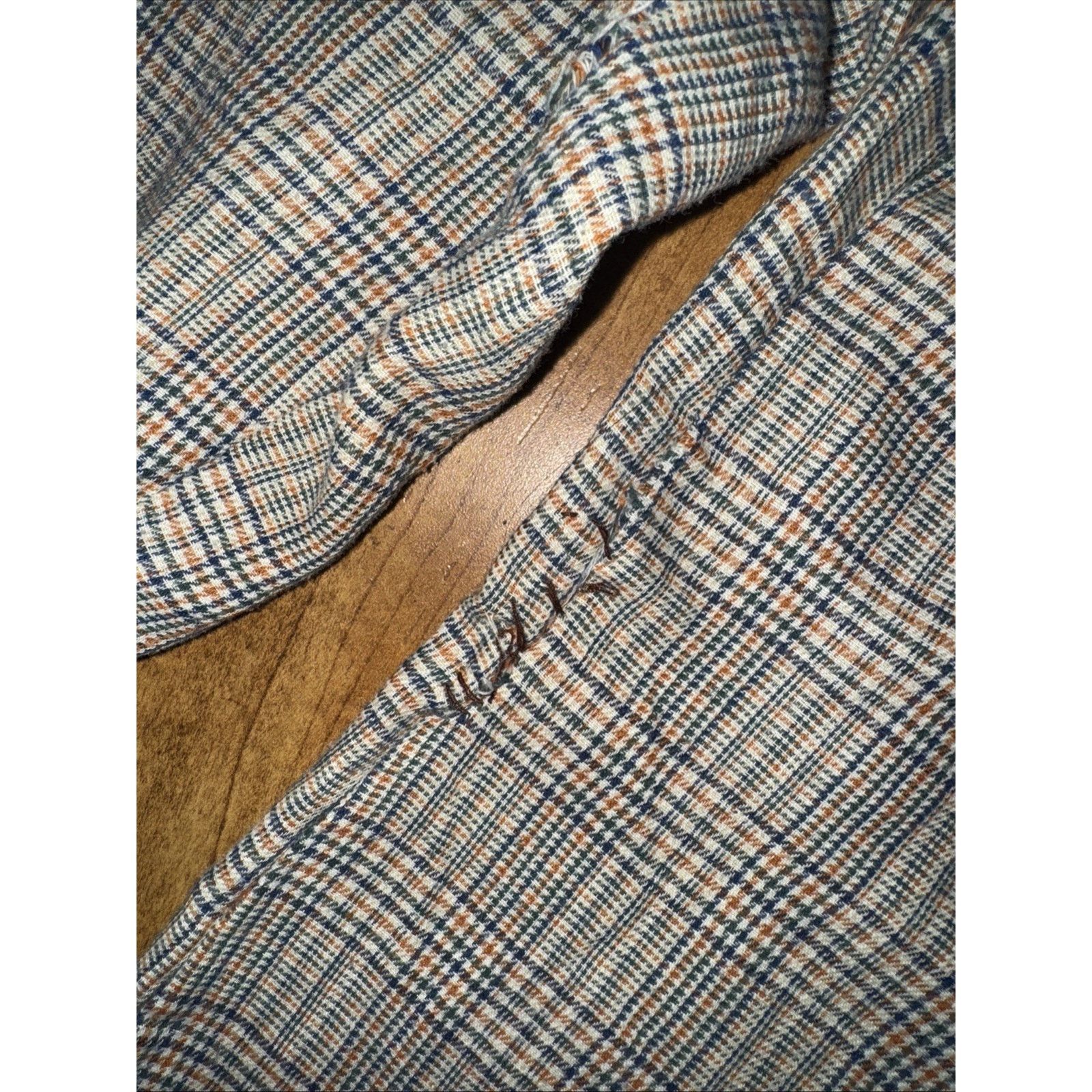 Sears × Vintage Sears Popover Shirt Plaid Workwear 70s 80s Permanent Press L Size US L / EU 52-54 / 3 - 4 Thumbnail