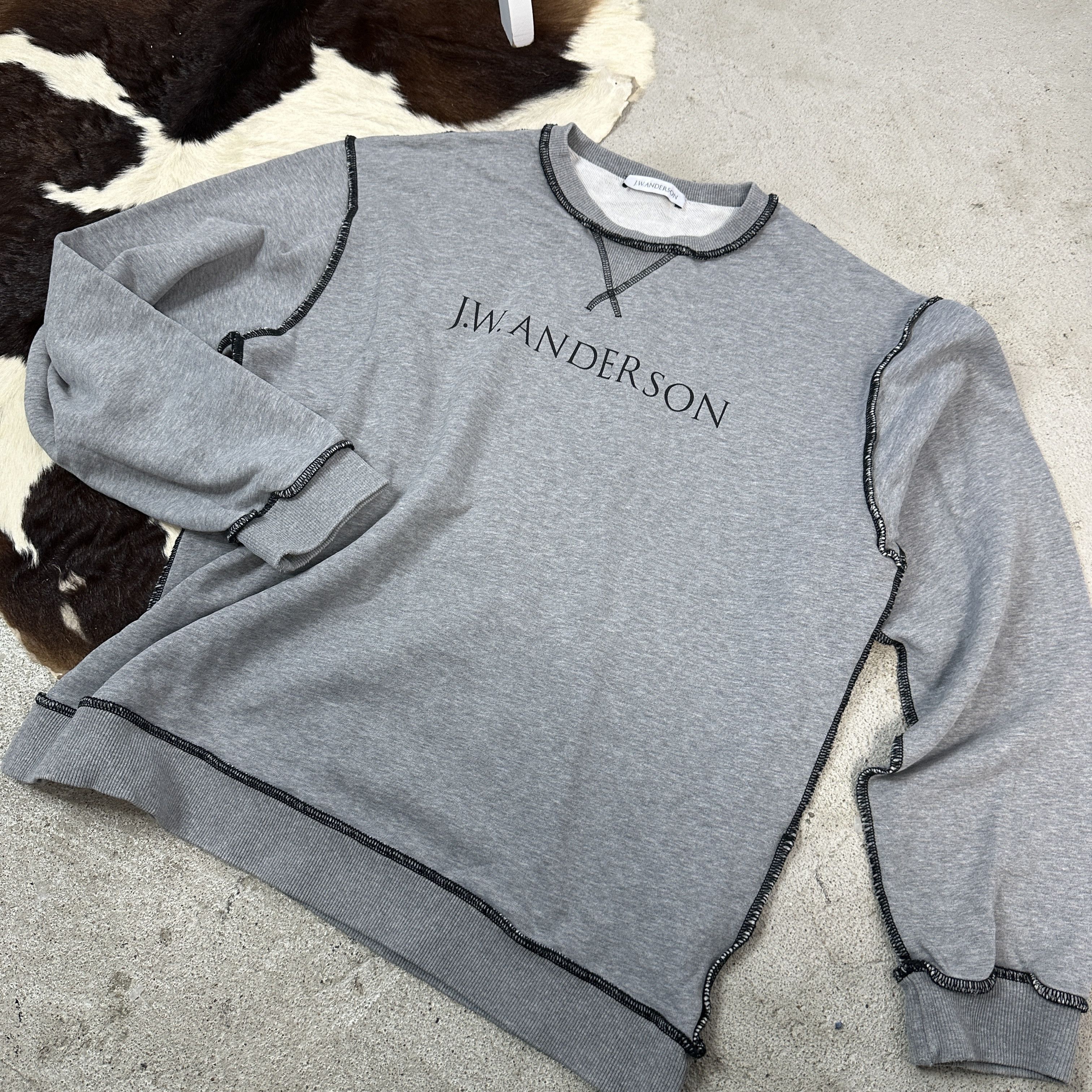 JW Anderson × Vintage JW Anderson Sweatshirt Size US XL / EU 56 / 4 - 3 Thumbnail