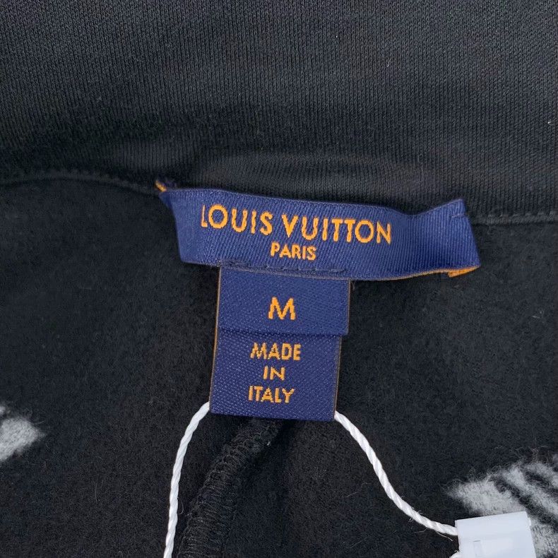 Louis Vuitton Louis Vuitton size m Black logo intarsia cotton lace-up sho Size 24" / US 00 / IT 34 - 5 Thumbnail