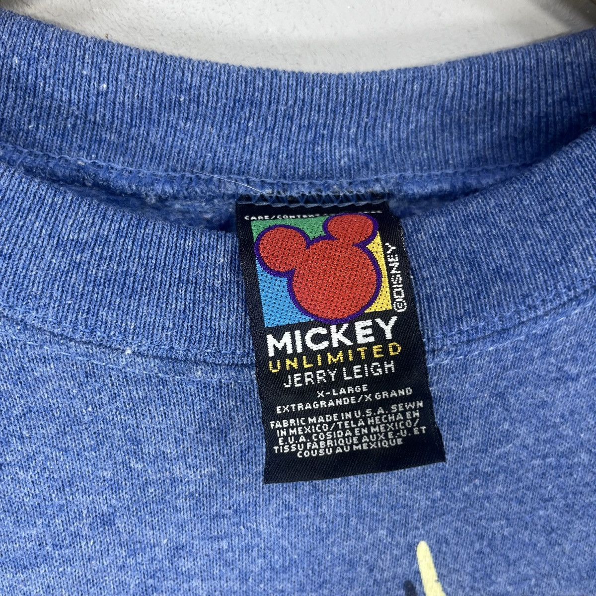 Disney × Vintage VINTAGE 90s DISNEY MICKEY BIG LOGO PRINTED Size US XL / EU 56 / 4 - 6 Thumbnail
