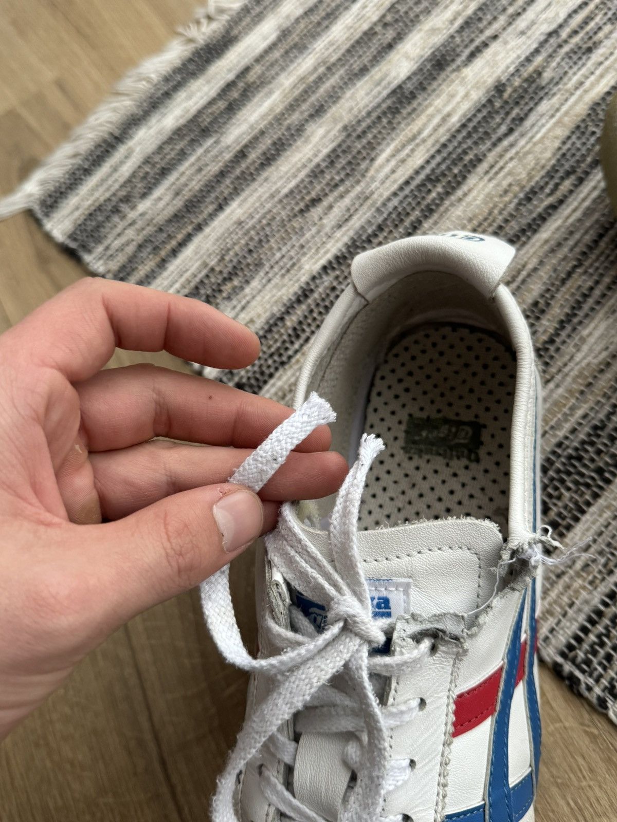 Asics ASICS ONITSUKA TIGER LOW TOPS LEATHER WHITE SNEAKERS SHOES Size US 10 / EU 43 - 15 Thumbnail