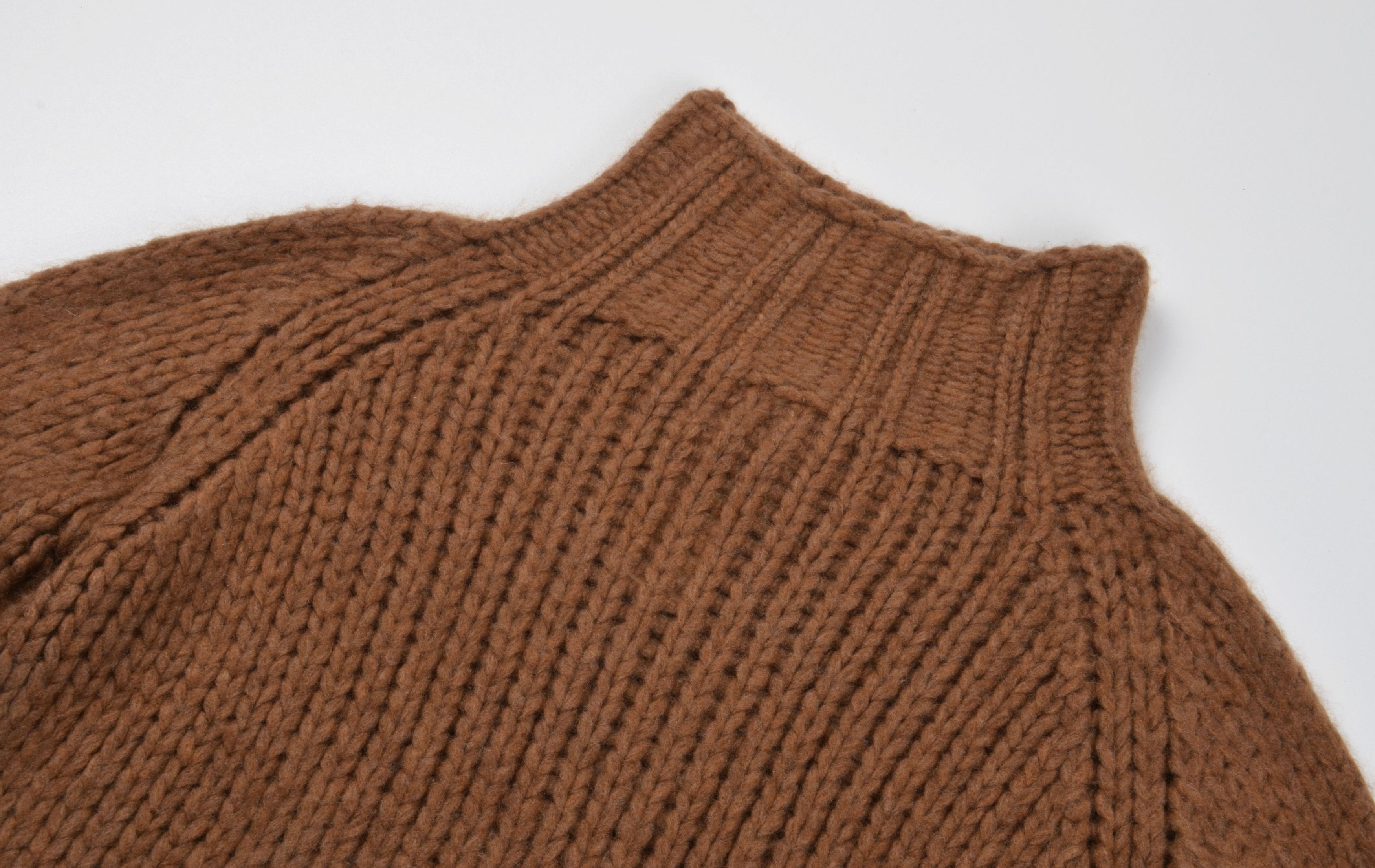 Other Ella Silla 100% Cashmere Turtle Neck Chunky Knit Sweater Size S / US 4 / IT 40 - 5 Thumbnail